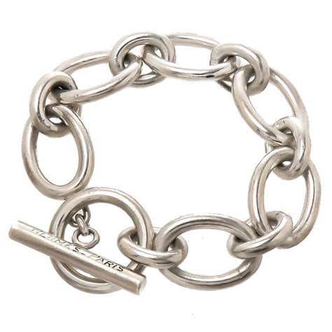 silver knot bracelet hermes|Hermes fusion bracelets for women.